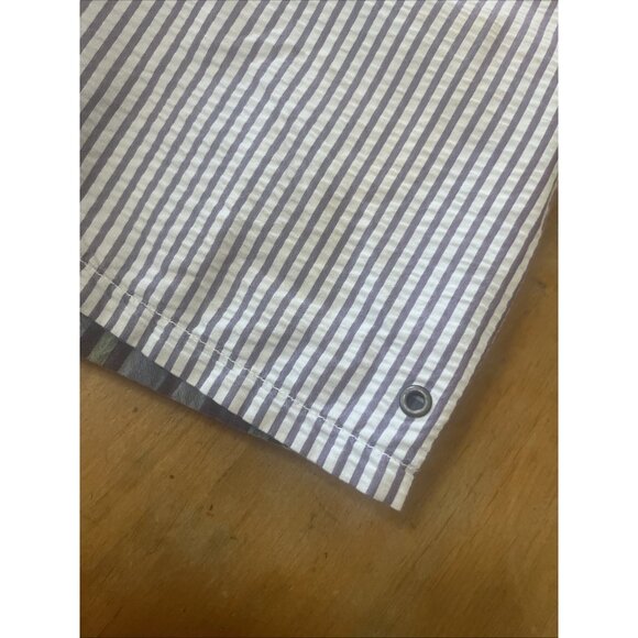 Tailor Vintage Reversible Shorts Purple Plaid Purple Stripe Mens 36” Waist Sz L - Picture 11 of 11